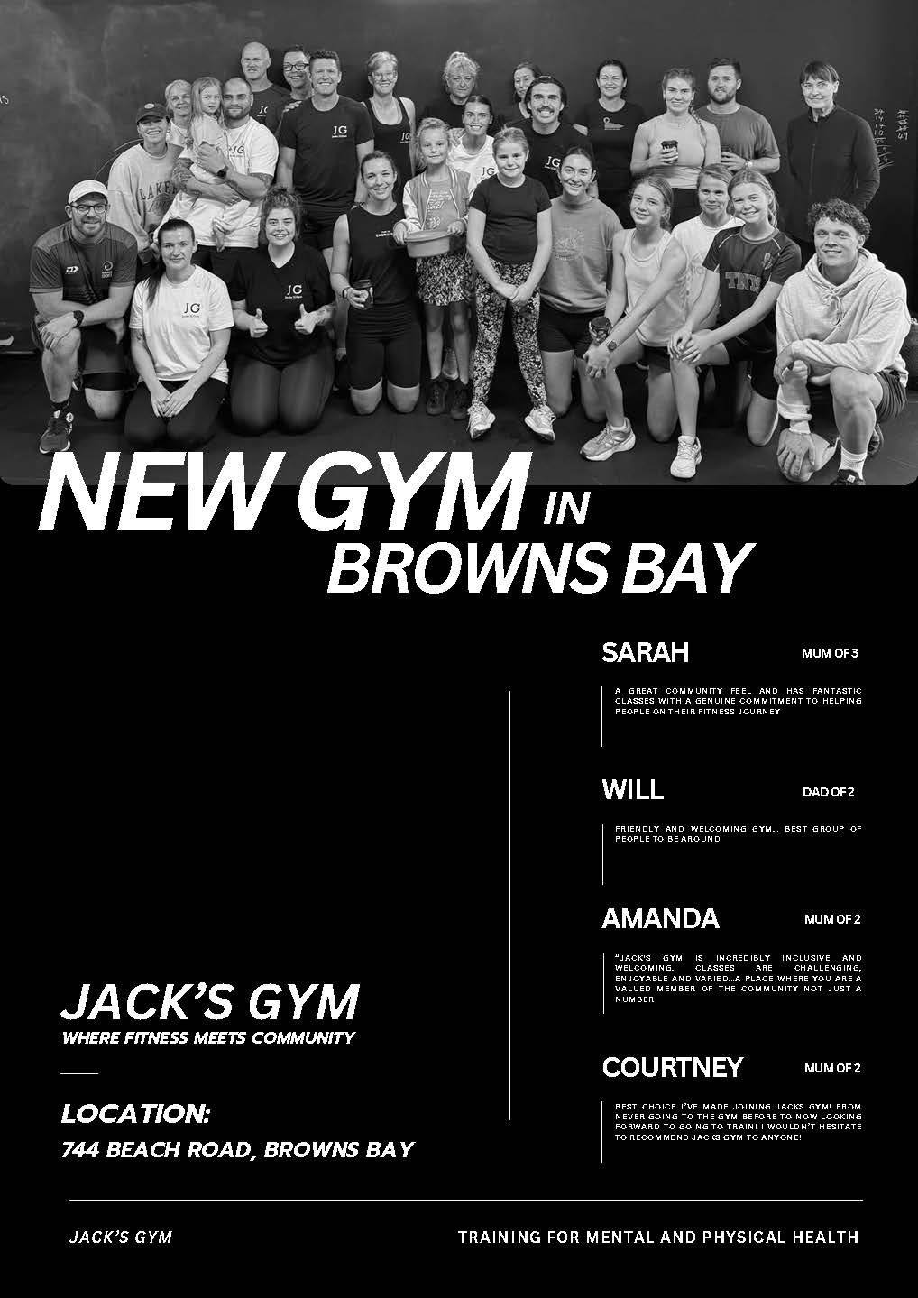 New gym