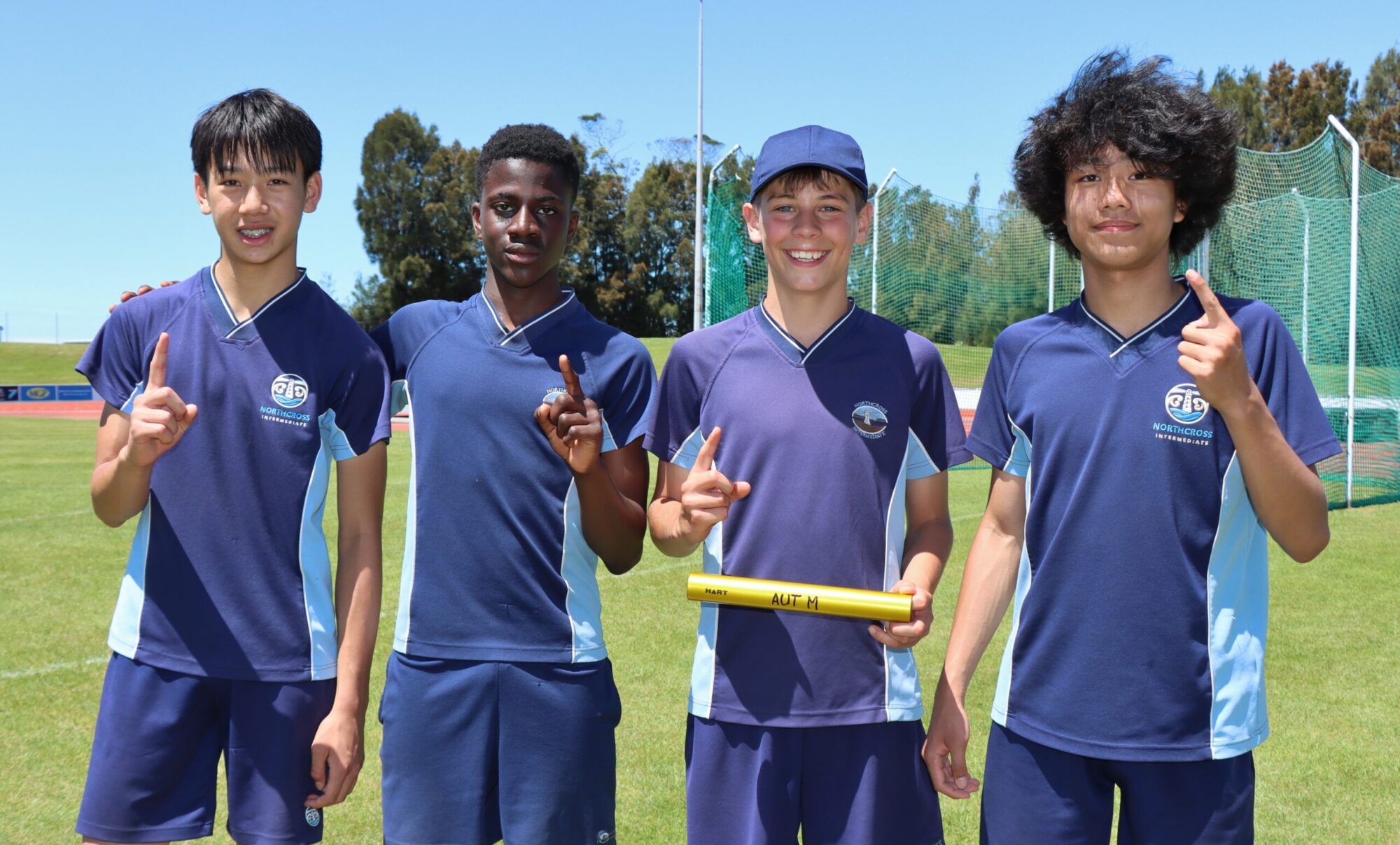 NH Y8 Boys Relay 1st