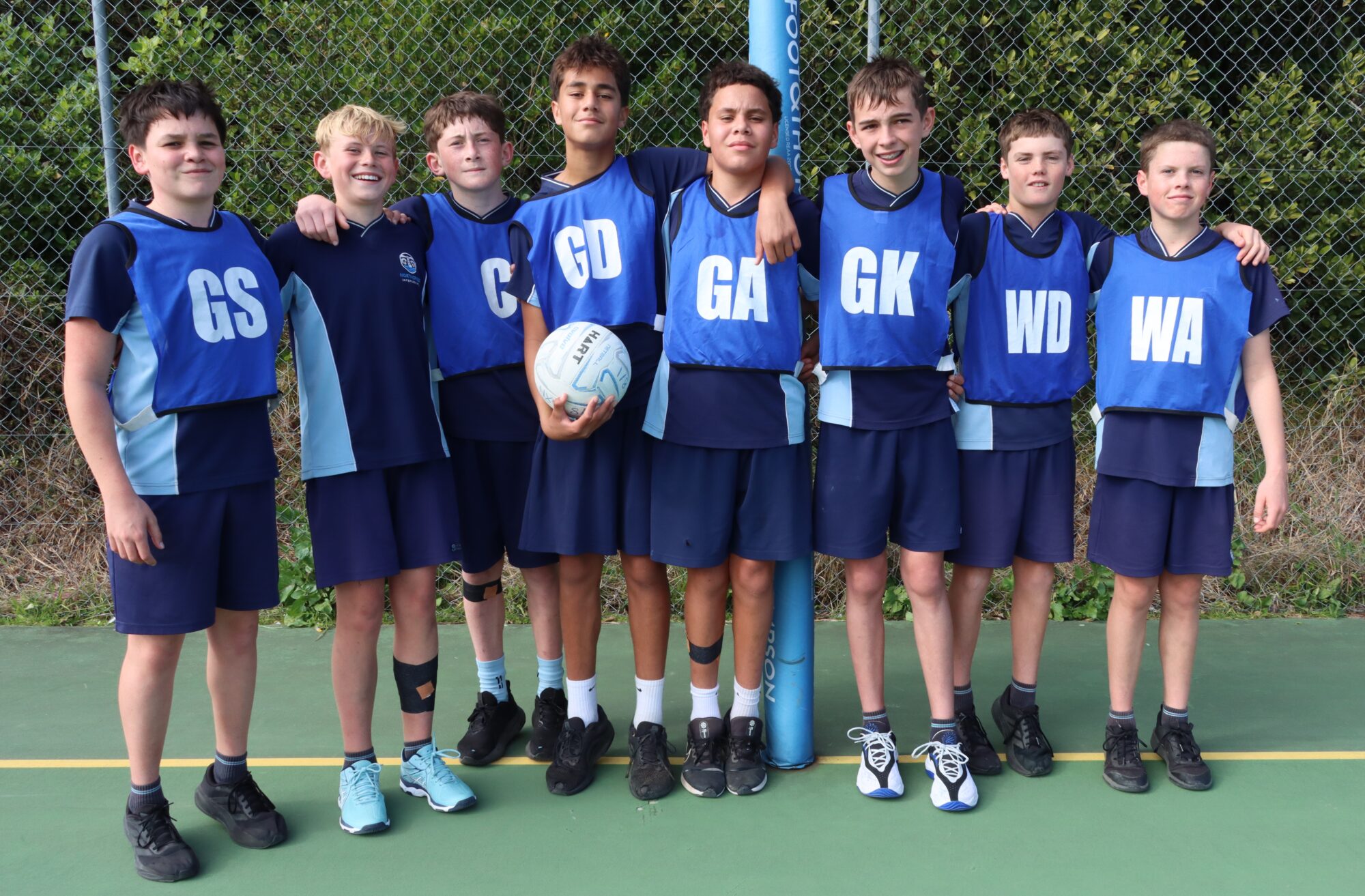 Netball Y8 Boys 1st NH